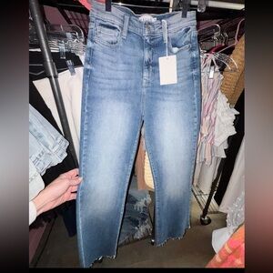 Cello Women's cropped flare Jeans